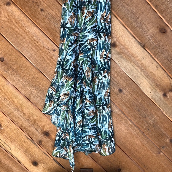 Kos Resort Tropical Sarong Skirt - Picture 1 of 5